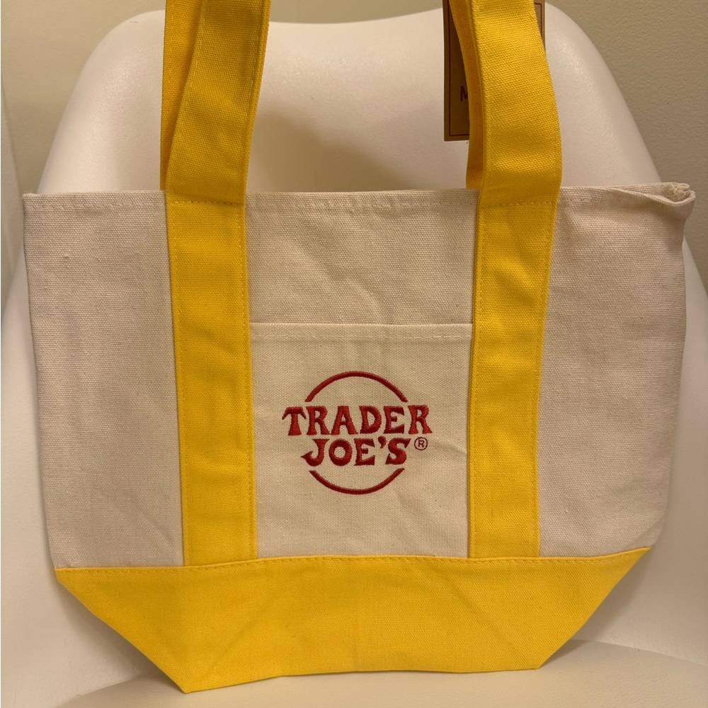 Trader Joe's Mini Tote Bag NWT